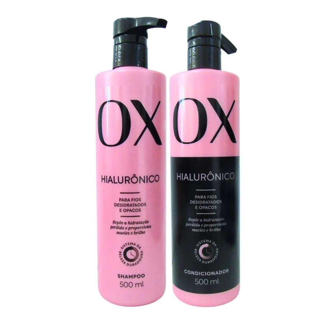 Shampoo + Condicionador Ox Hialurônico 500ml