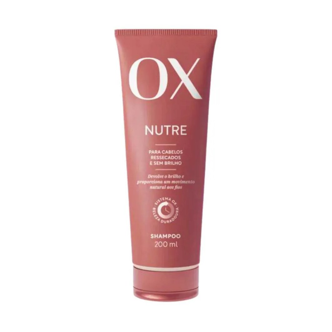 Shampoo Ox Nutre Brilho 200ml