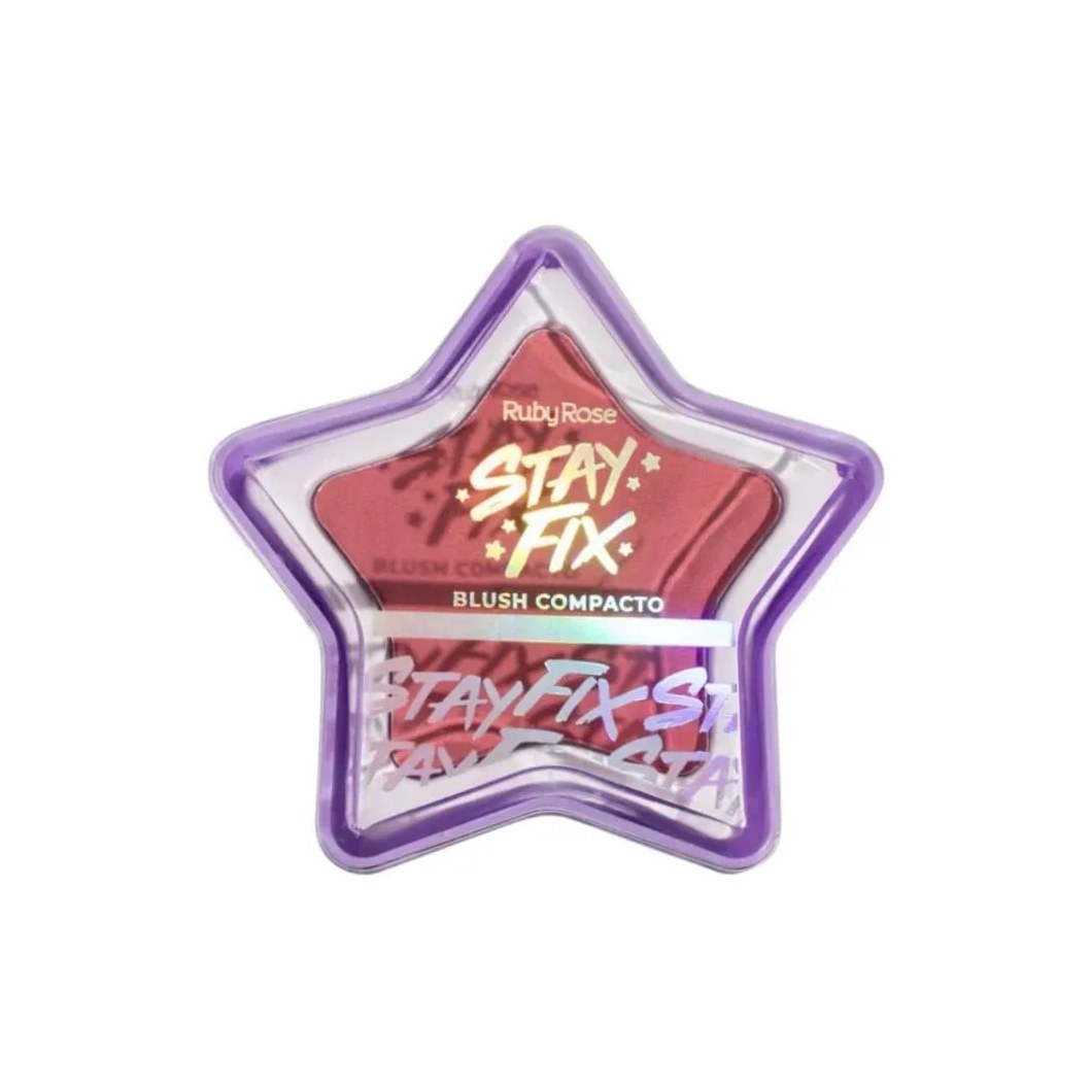 Blush Compacto Ruby Rose Stay Fix St10 5,3g