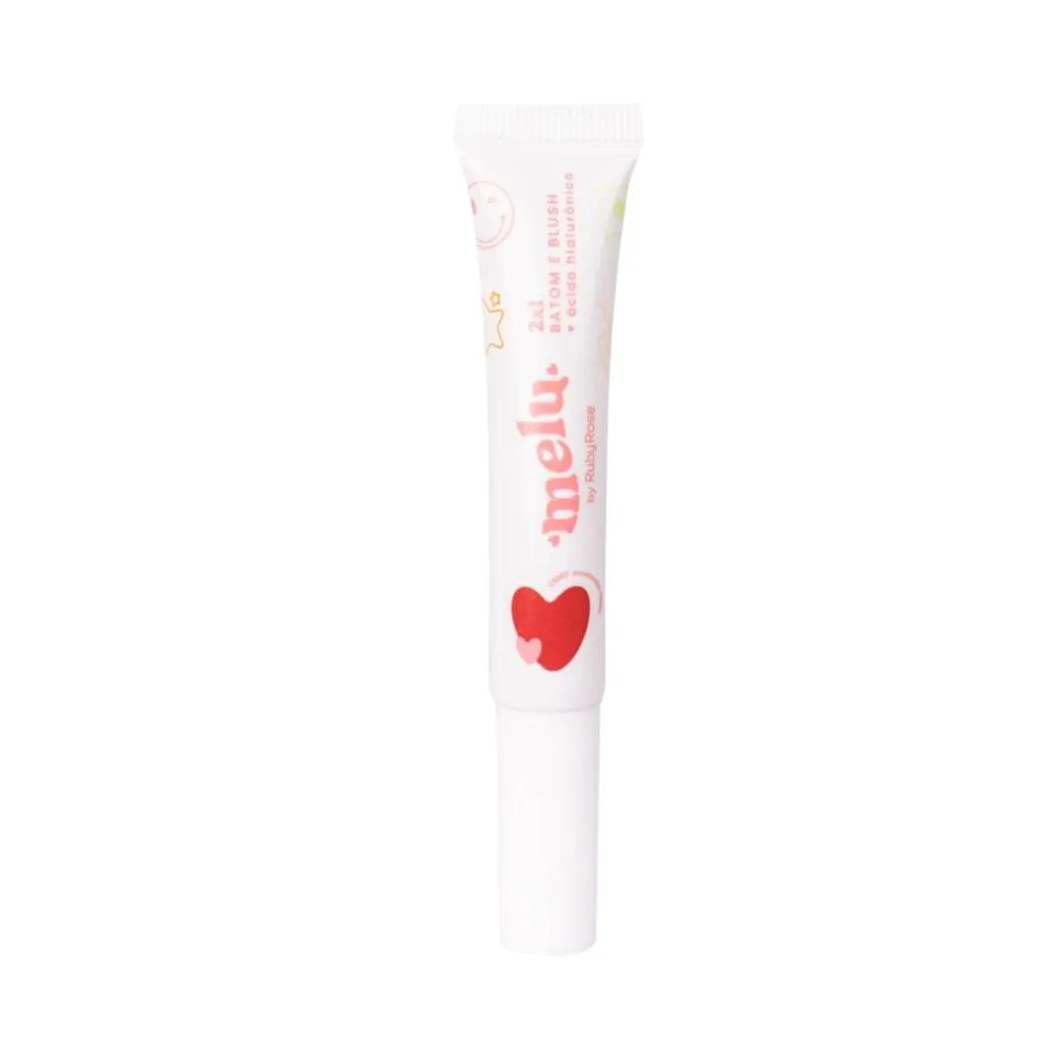 Batom e Blush Melu By Ruby Rose 2x1 Cm04 Arcade 9,5ml