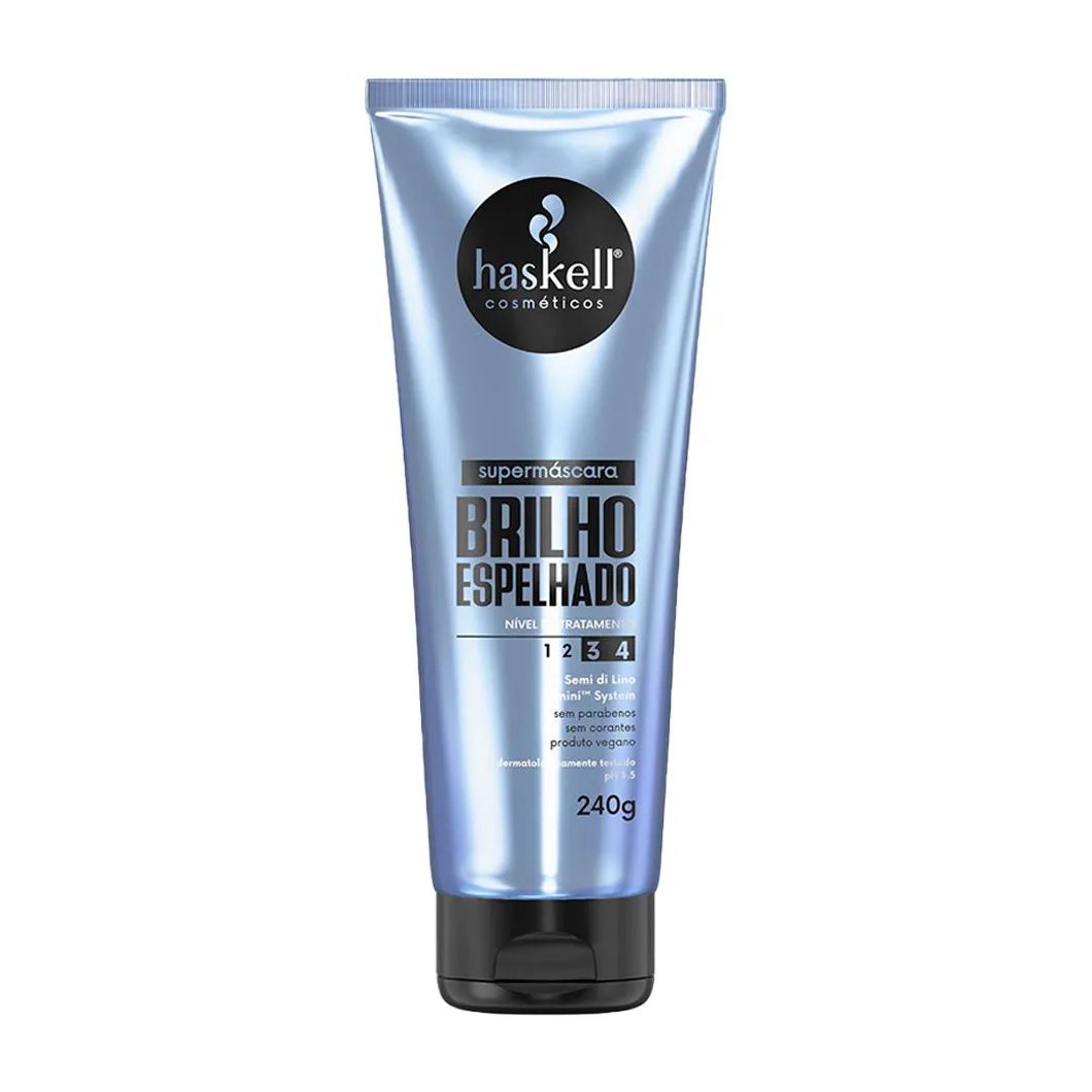 Supermáscara Haskell Brilho Espelhado 240g
