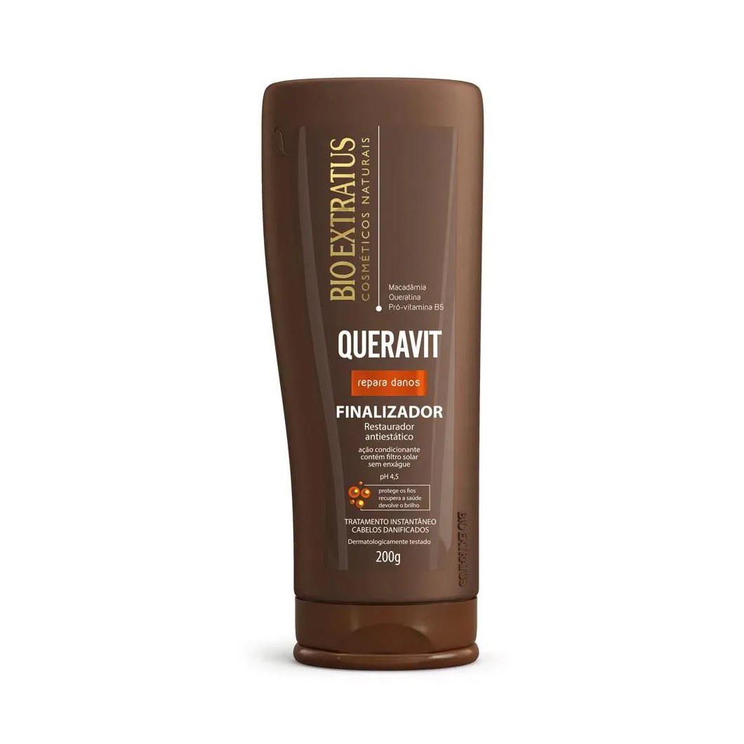 Finalizador Bio Extratus Queravit Restaurador Antestático 200g