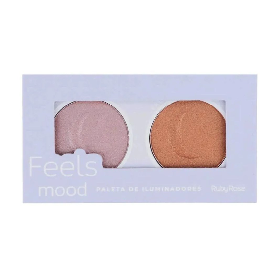 Paleta de Iluminadores Dark Ruby Rose Feels Mood Hb-7525