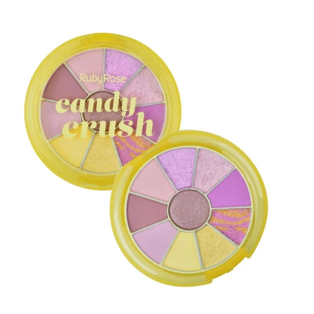 Paleta de Sombras Ruby Rose Candy Crush Hb-1075/3