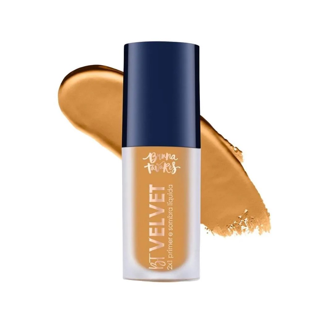 Primer e Sombra Líquida Bruna Tavares Bt Velvet Mustard 2x1 6ml