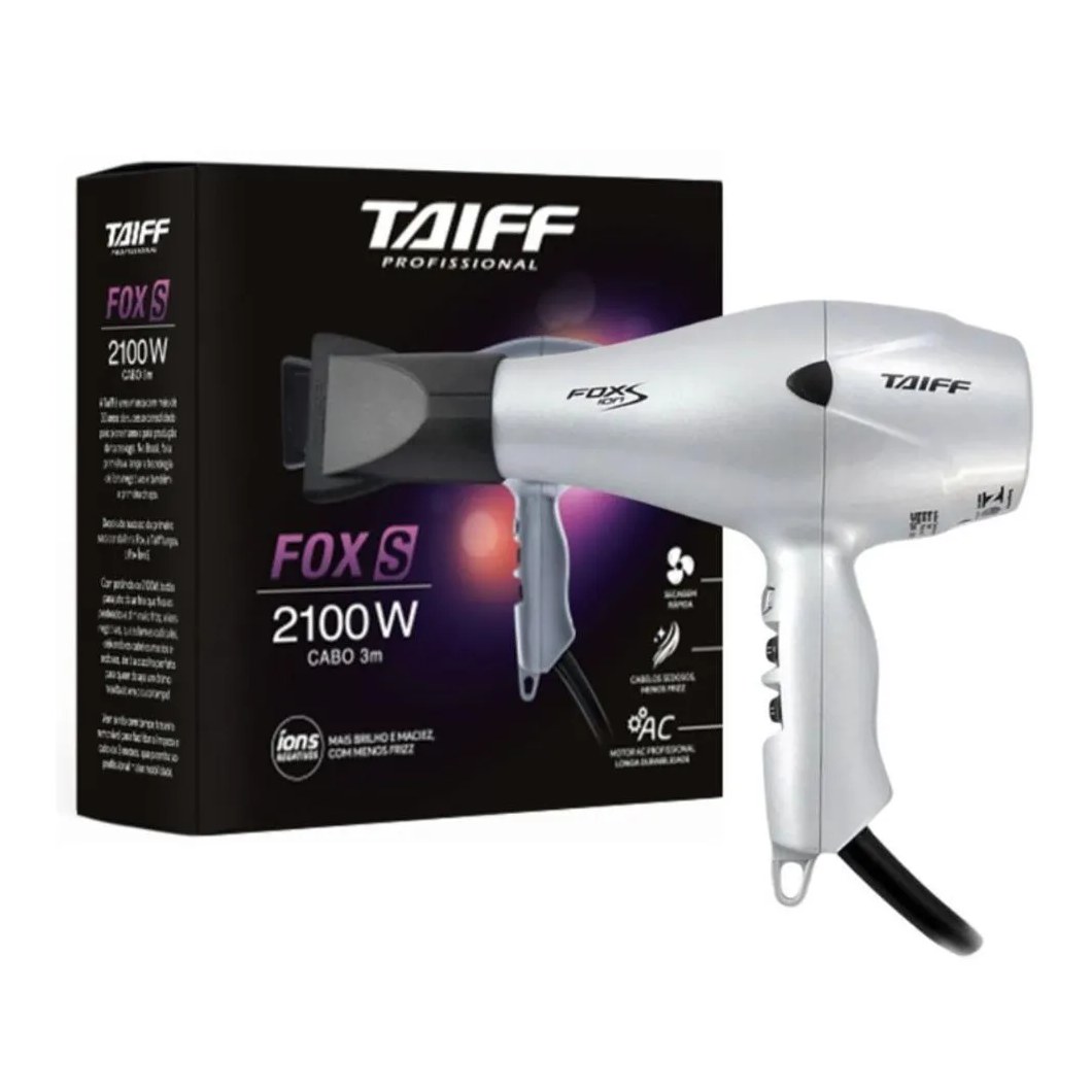 Secador Taiff Fox Ion S 2100w 127v
