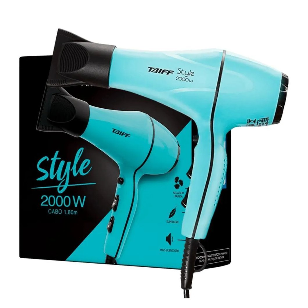Secador Taiff Style Azul 2000w 220v