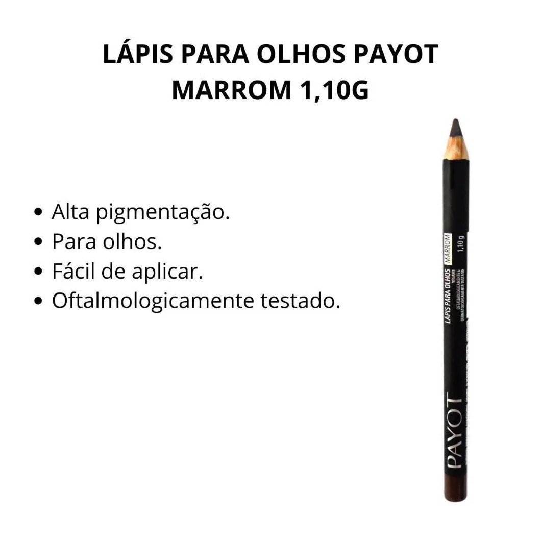 Lápis para Olhos Payot Marrom 1,10g