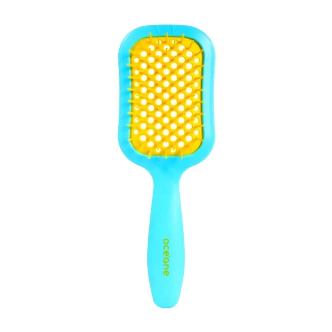 Escova Raquete Vazada Oceane Joy Brush Azul