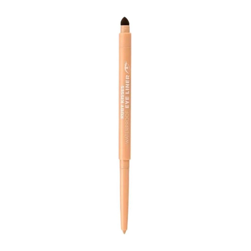 Lápis Retrátil para Olhos Ruby Kisses Eye Liner A Prova D´água Bege 0,35g