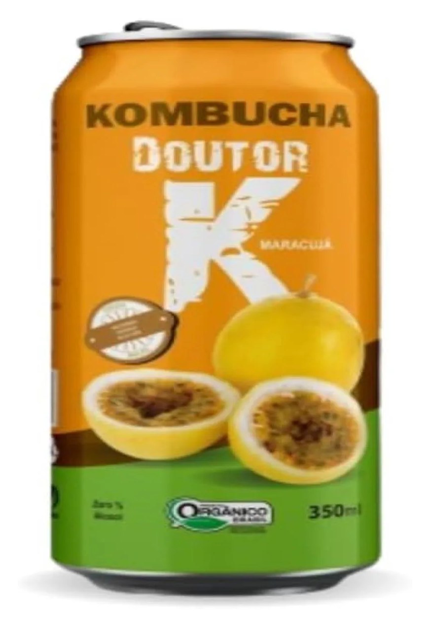 Kombucha Maracujá 350ml Doutor K