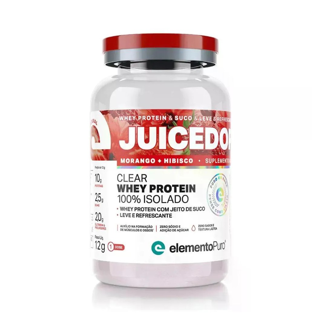Monodose Juicedop Iso Morango com Hibisco 12g