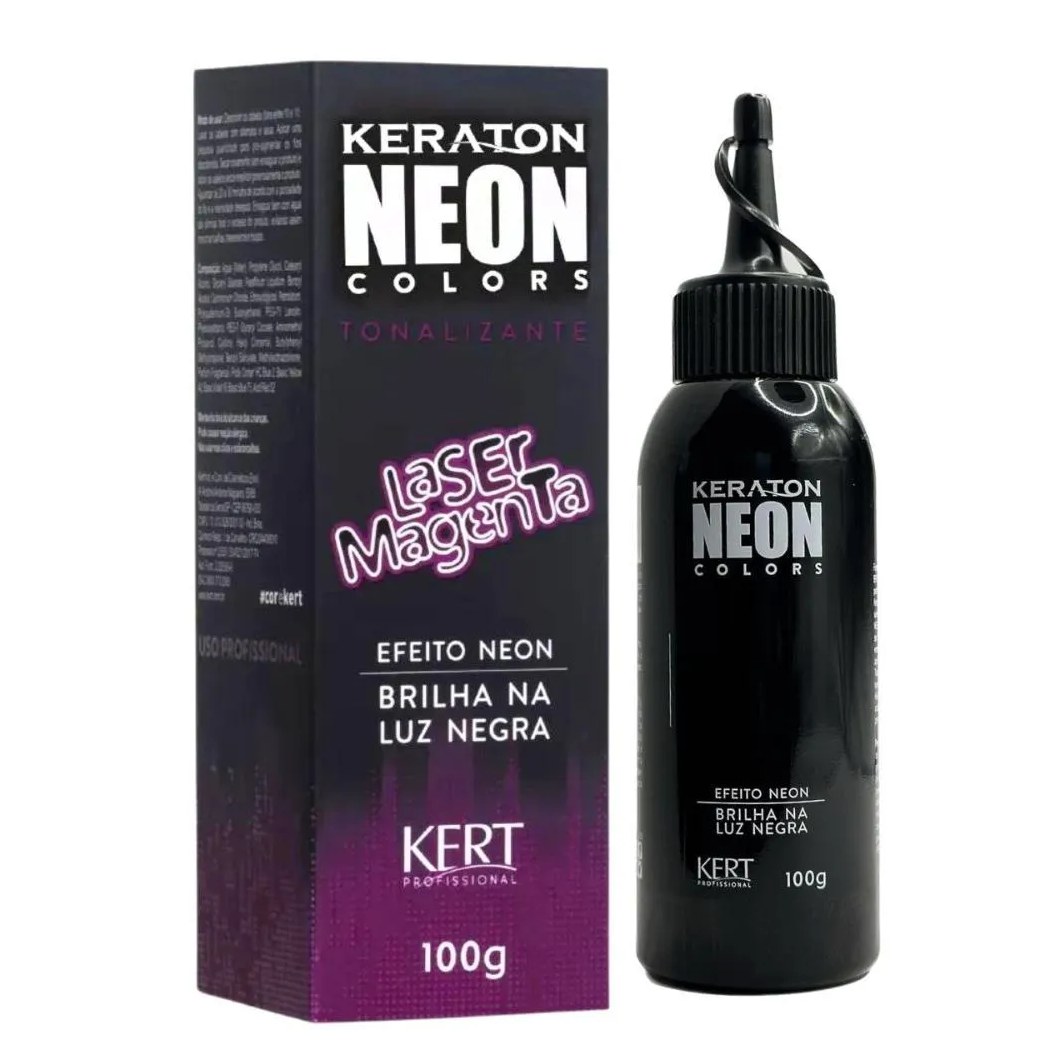 Tonalizante Keraton Neon Colors Laser Magenta 100g