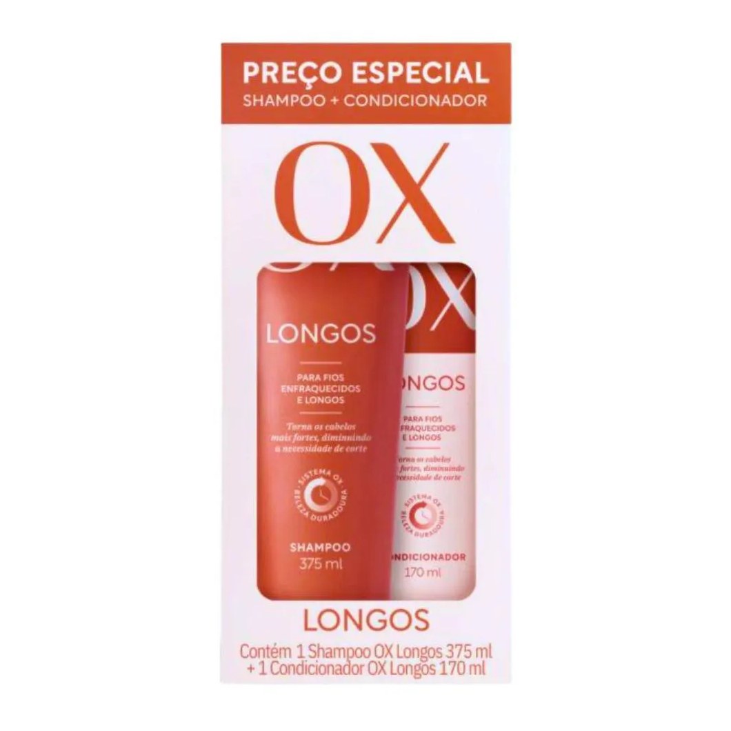 Kit Ox Longos para Fios Enfraquecidos e Longos C/2