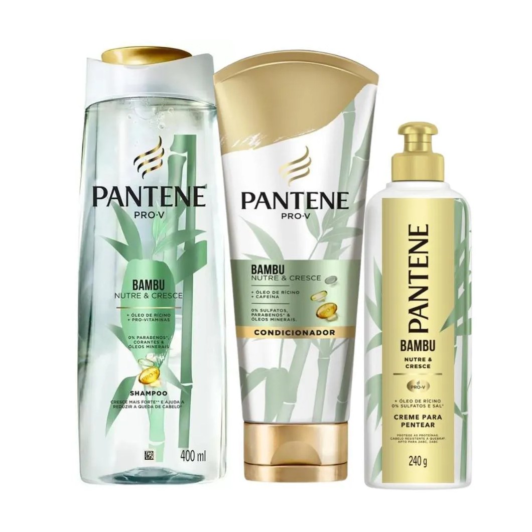 Kit Pantene Pro-v Bambu com 3