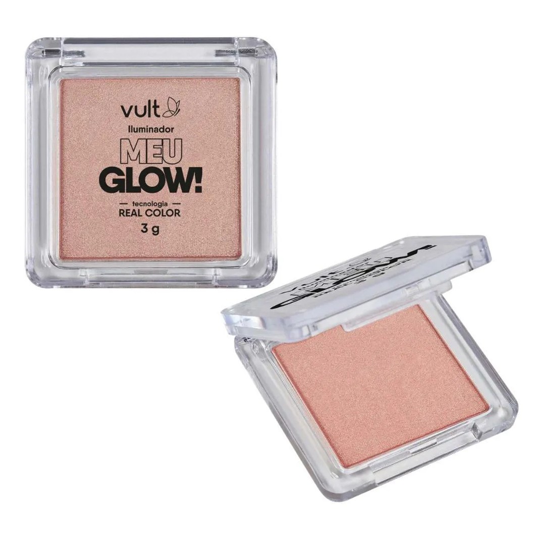 Iluminador Meu Glow Vult Real Color Champagne 3g