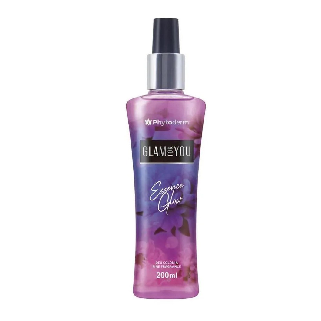 Deo Colônia Phytoderm Glam For You Essence Glow 200ml