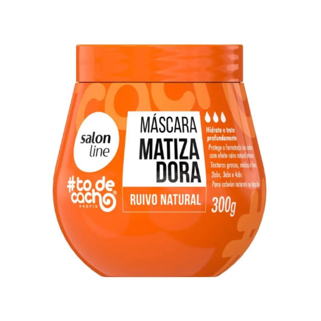 Máscara Matizadora Salon Line #todecacho Ruivo Natural 300g