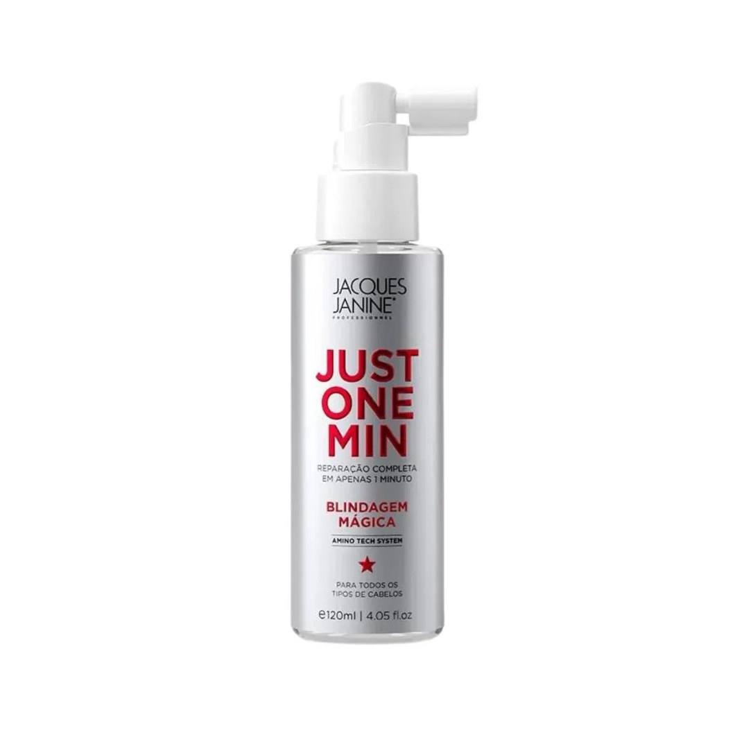 Spray Blindagem Mágica Jacques Janine Just One Min Amino Tech System 120ml