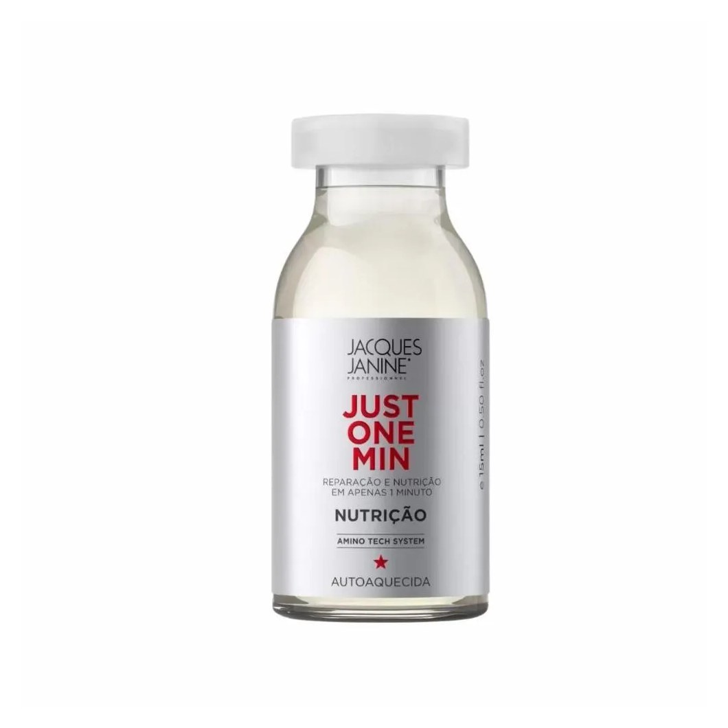 Ampola Autoaquecida Jacques Janine Just One Min Nutrição 15ml