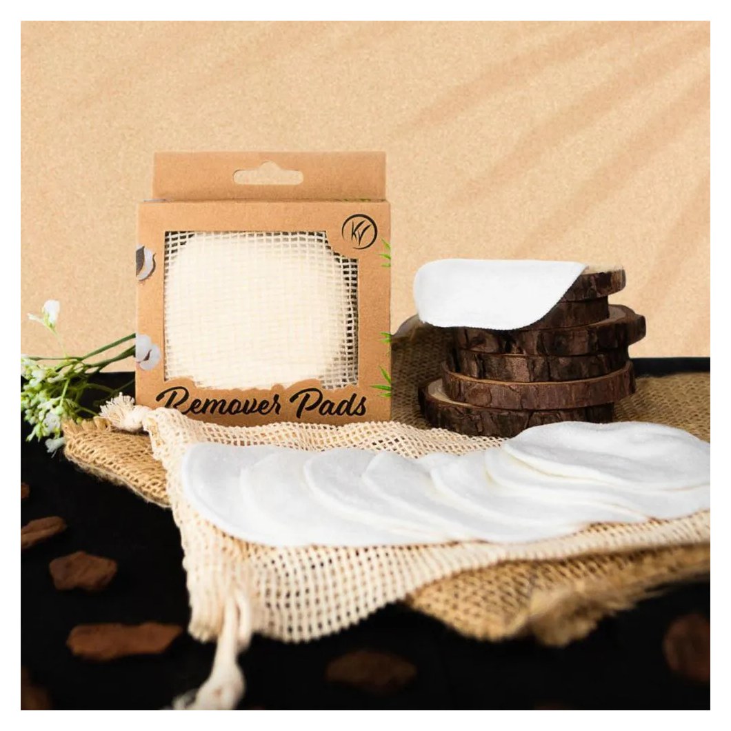 Lenço de Tecido Remover Pads Klass Vough com 8 Discos