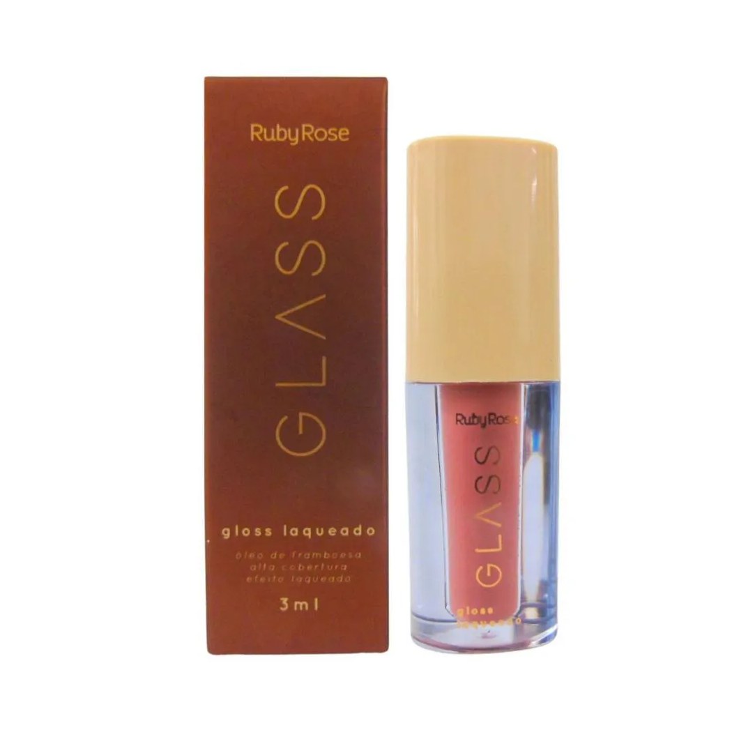 Gloss Laqueado Ruby Rose Glass Bg06 3ml