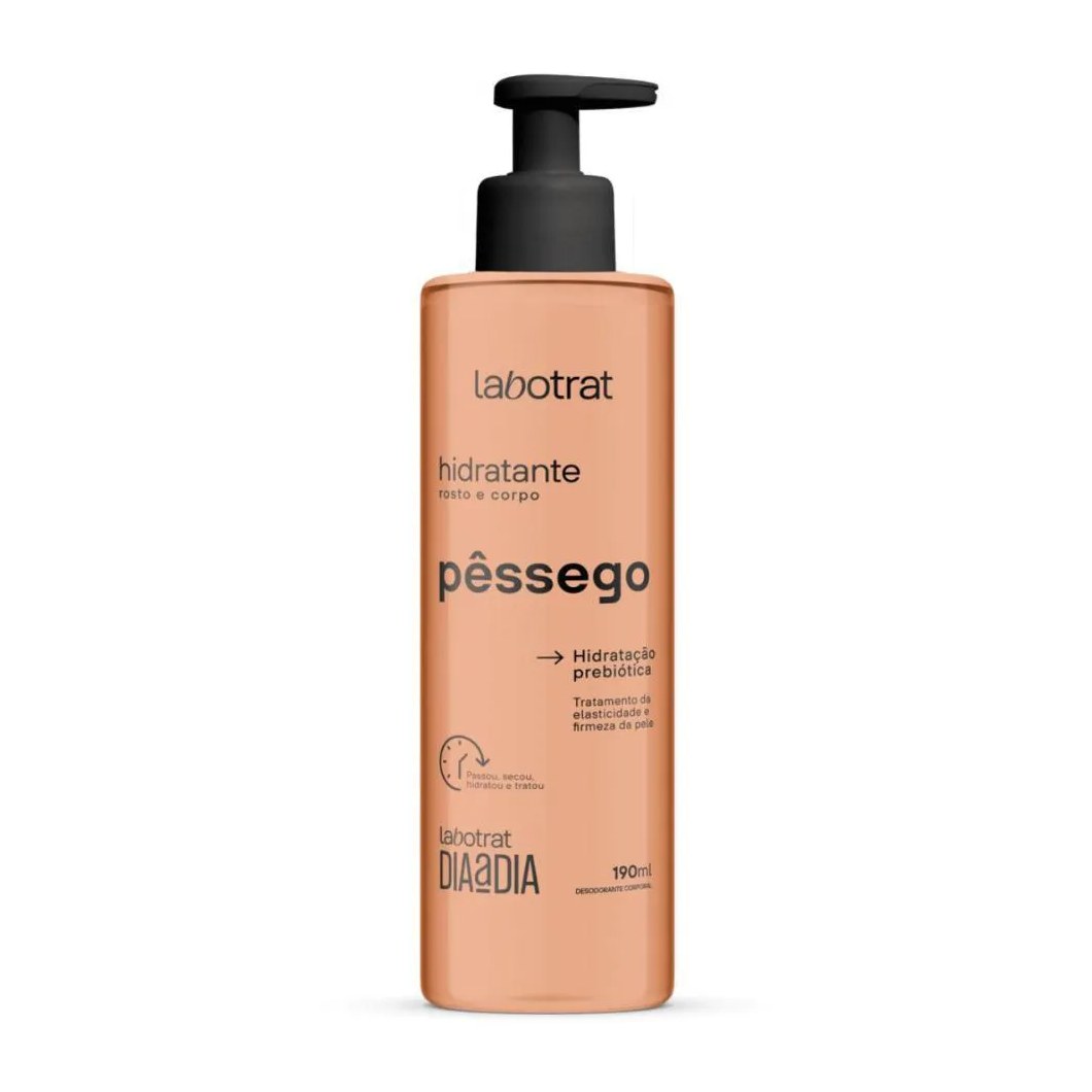 Hidratante Rosto e Corpo Labotrat Pêssego 190ml