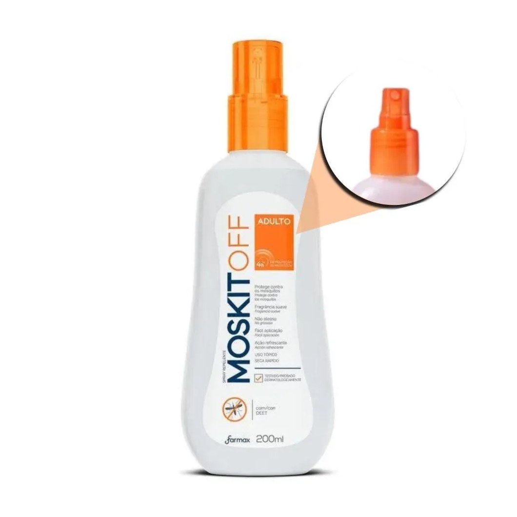 Spray Repelente Farmax Moskitoff Adulto 100ml