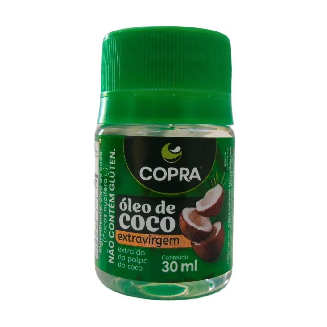 Óleo de Coco Copra Extravirgem 30ml
