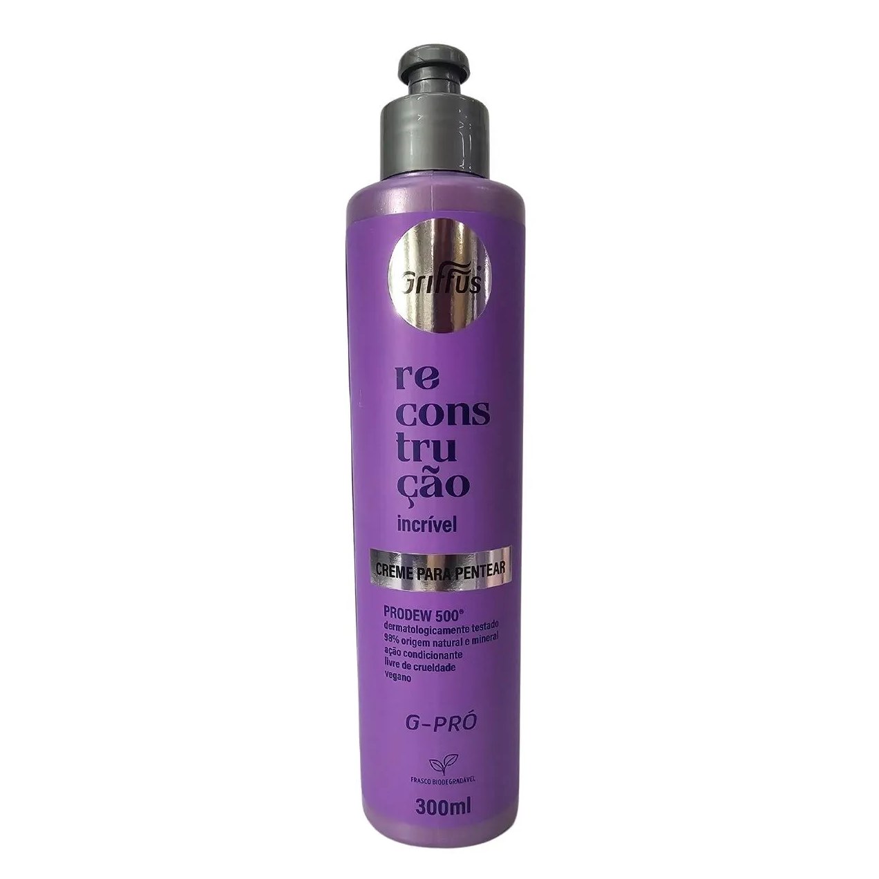 Creme para Pentear Reconstrução Incrível Vegano G-pró Griffus 300ml