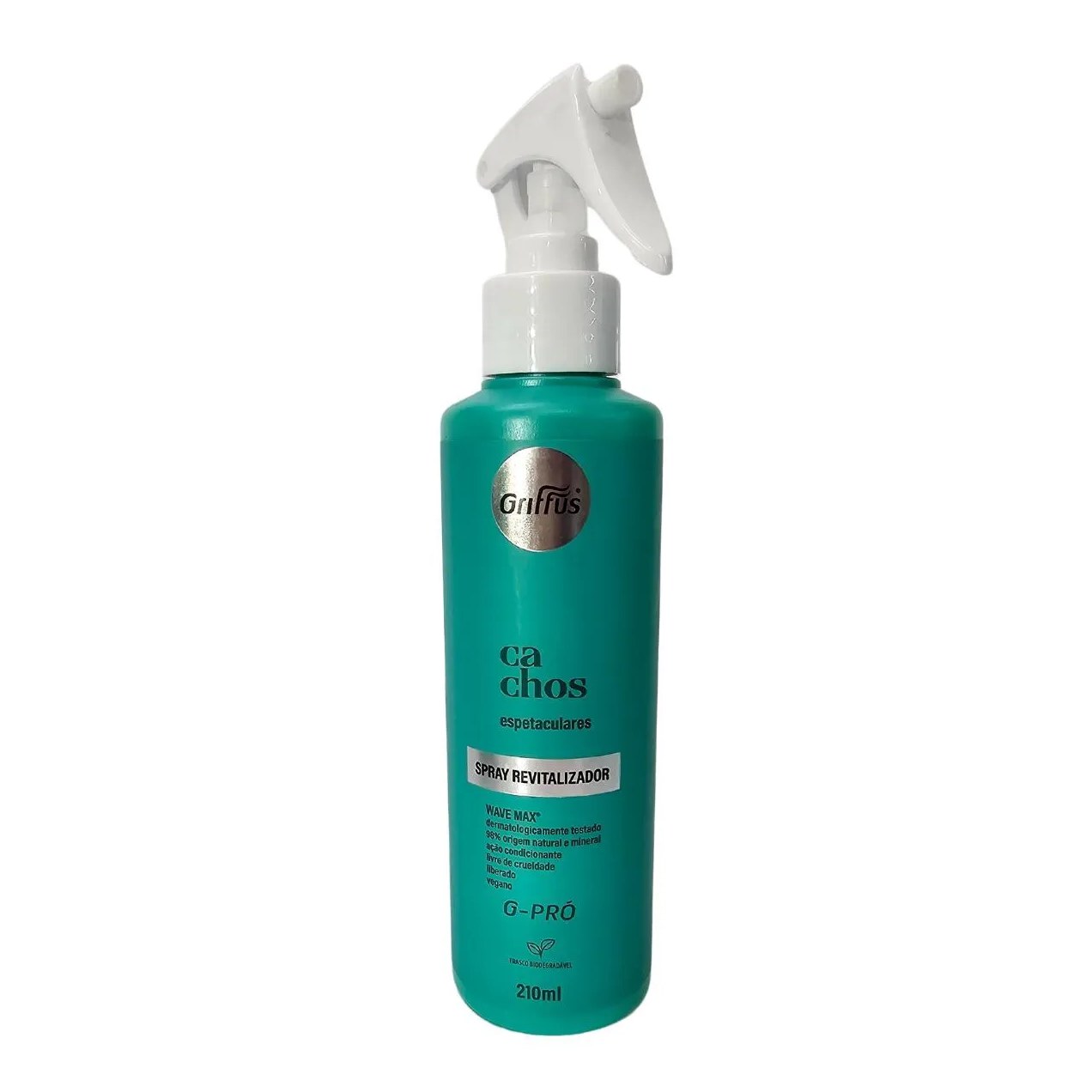 Leave-in Spray Revitalizador Cachos Espetaculares Vegano G-pró Griffus 210ml