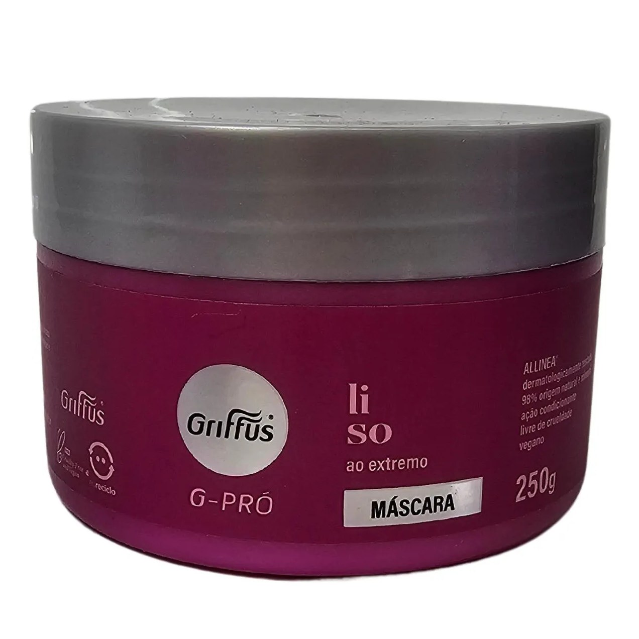 Máscara Liso Ao Extremo Vegano G-pró Griffus 250g