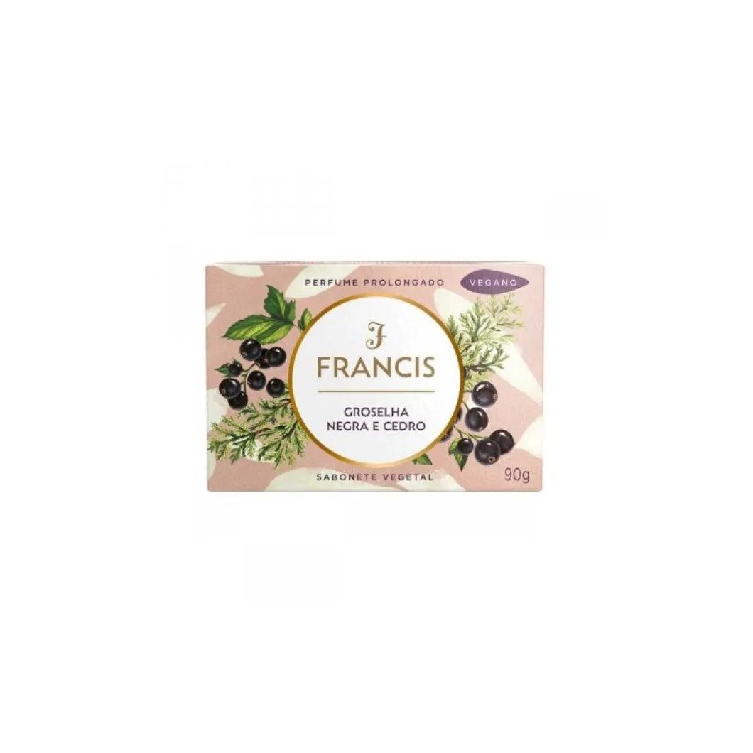 Sabonete Francis Clássico Preto 90G