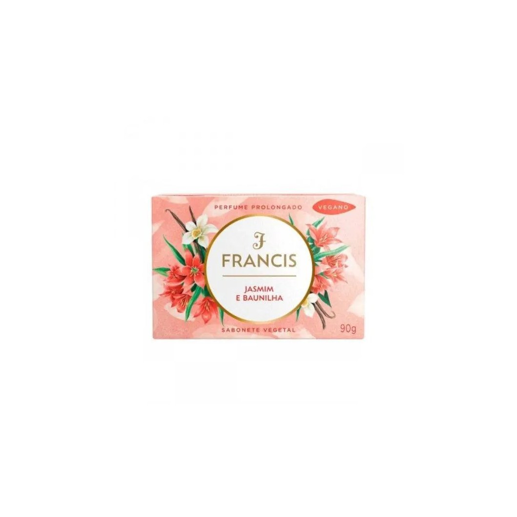 Sabonete Francis Clássico Vermelho 90g