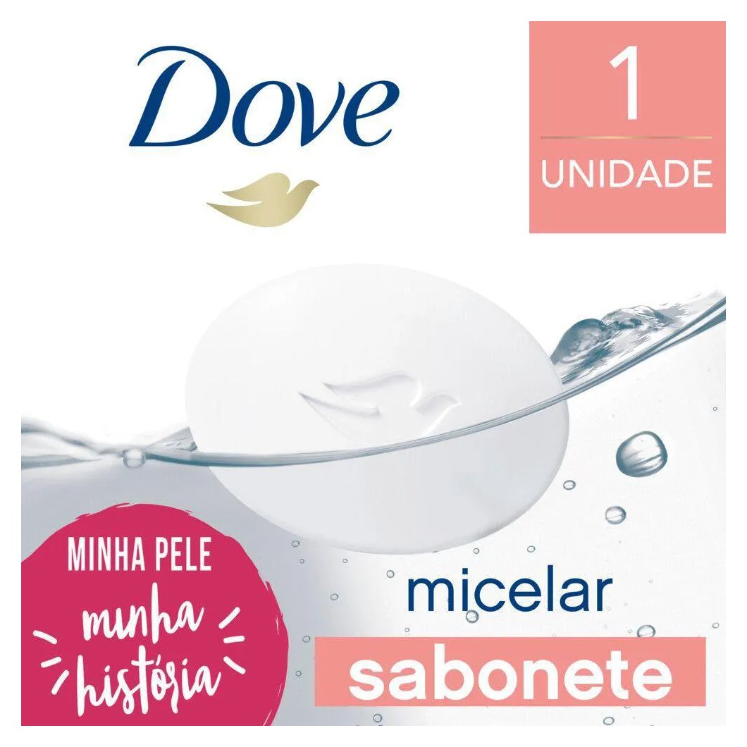 Sabonete Em Barra Dove Micelar Anti-Stress 90G