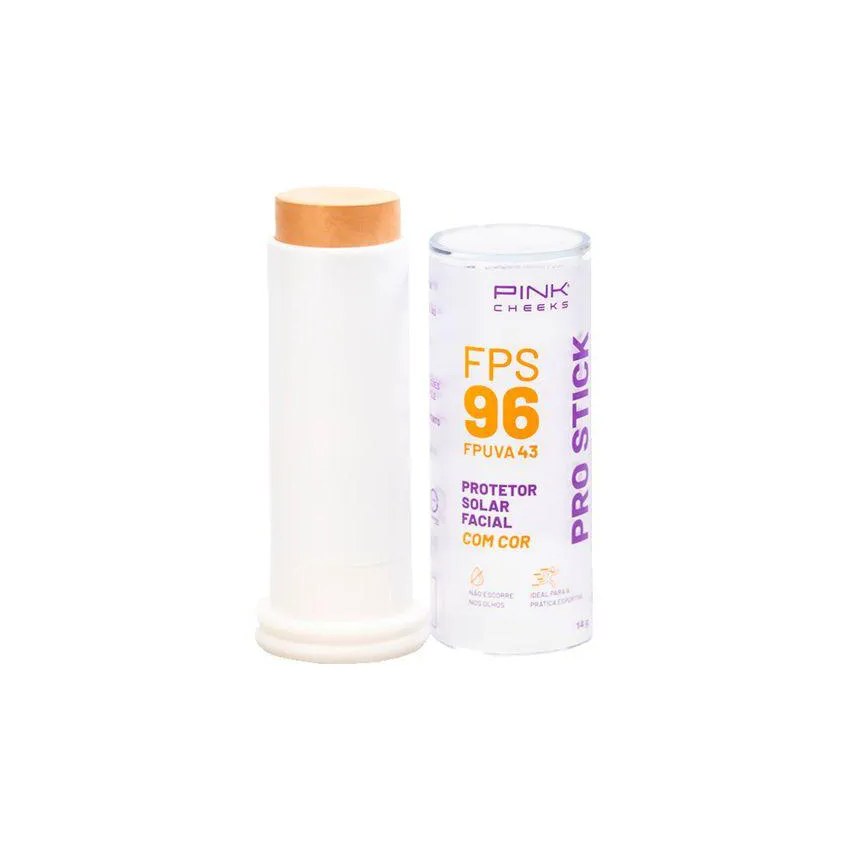 Protetor Solar e Base Pro Stick Fps96 Pro20 - Pink Cheeks