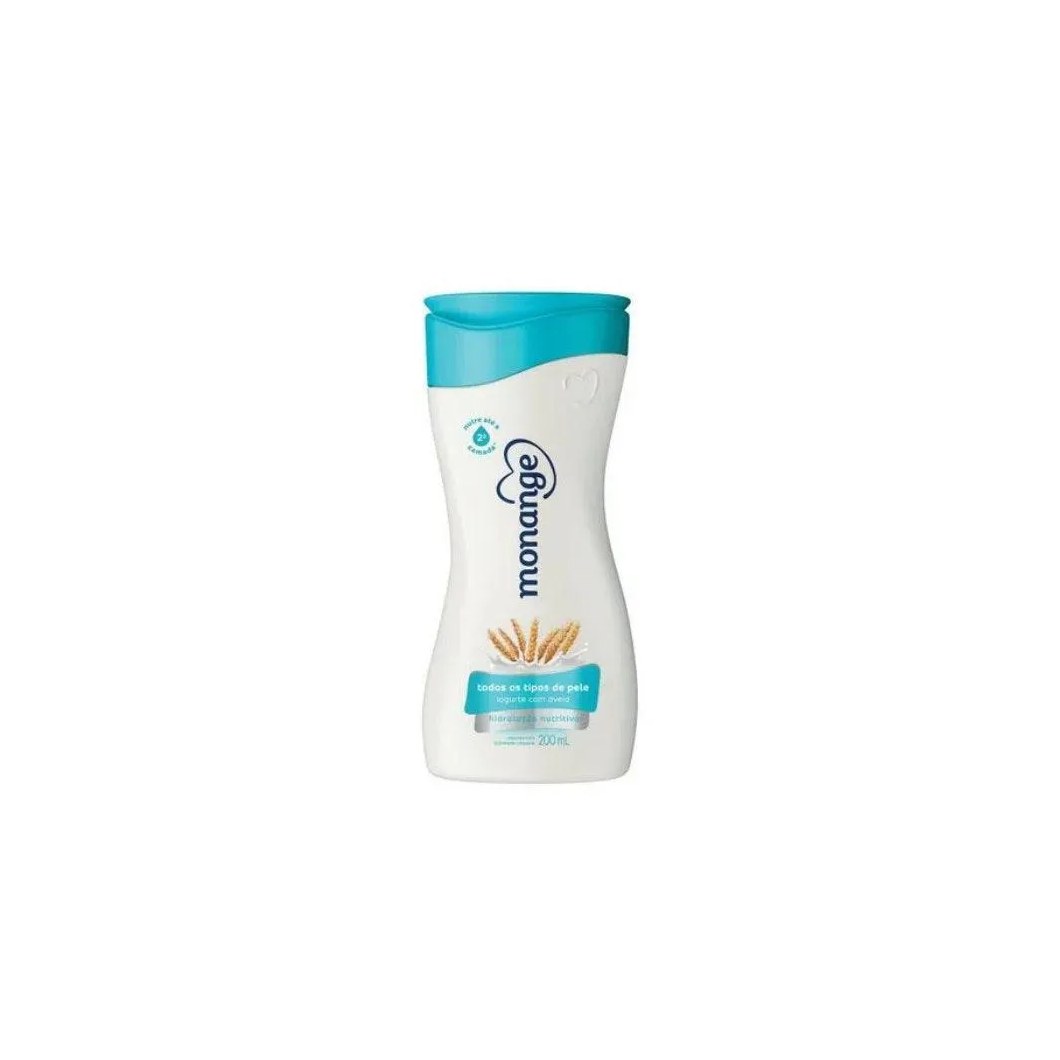 Loção Hidratante Monange Iogurte com Aveia 200ml