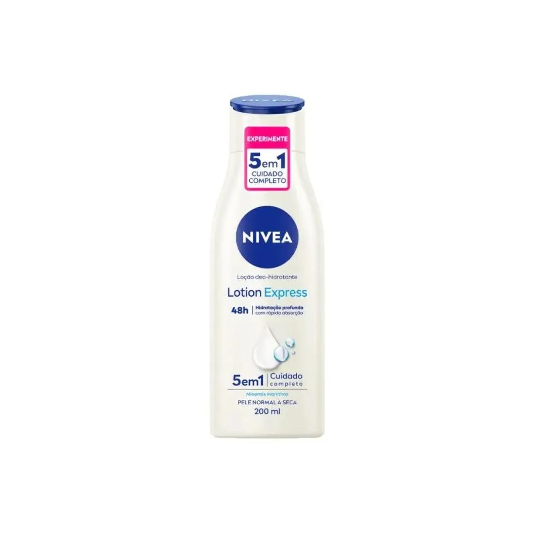 Loção Hidratante Nivea Lotion Express 200ml