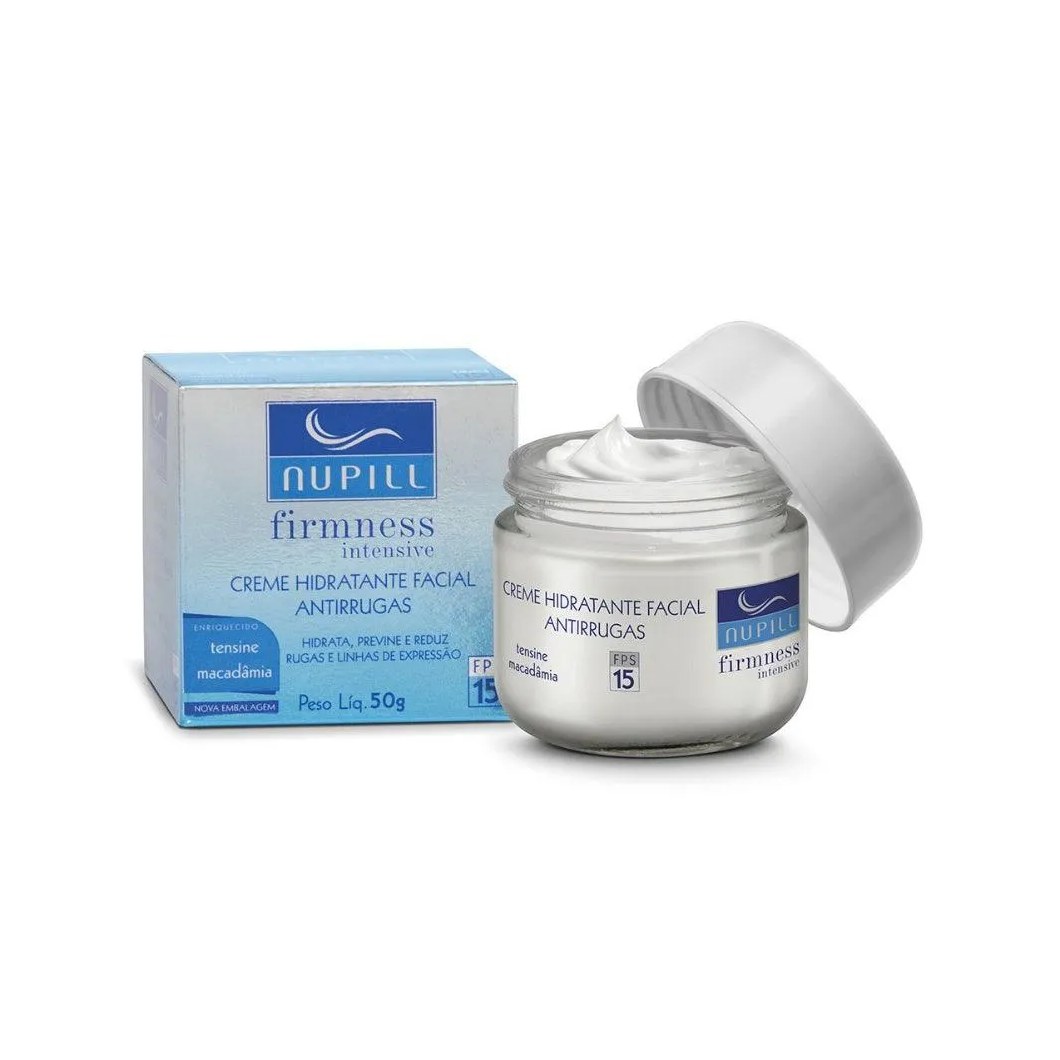 Creme Hidratante Facial Nupill Anti Rugas Fsp15 50g