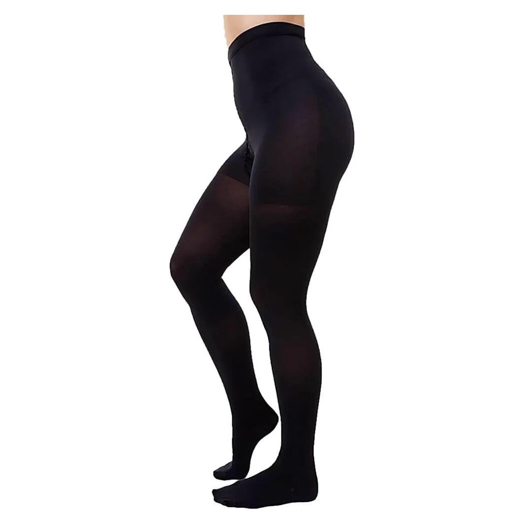 Meia-calça de Compressão Venosan Ultraline 4000 20-30mmhg Pé Fechado Preta Tam M