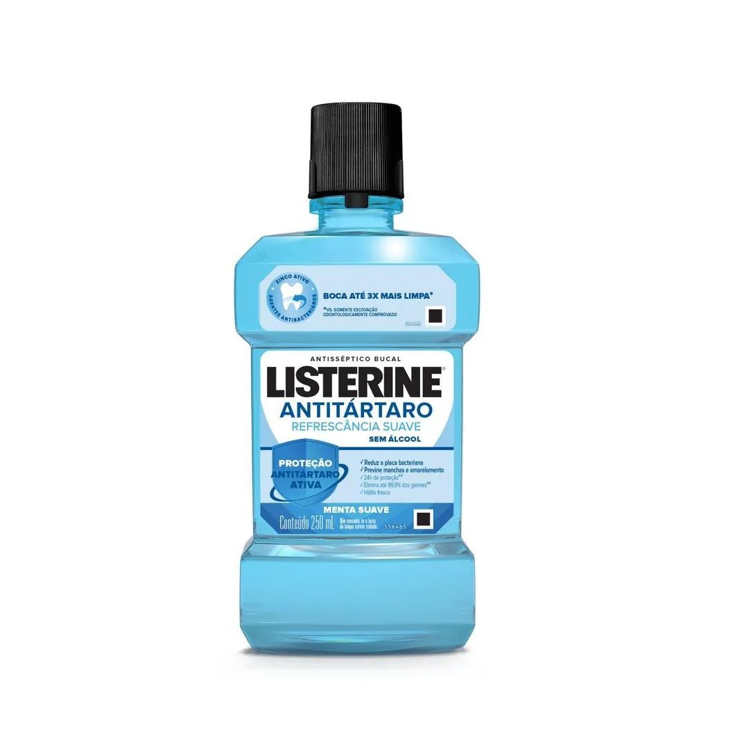 Antisséptico Bucal Listerine Tartar Control Zero Álcool 250Ml