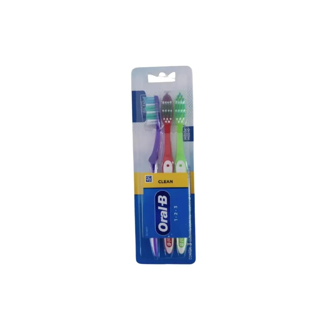 Escova Dental Oral B 123 Lv3 Pg2
