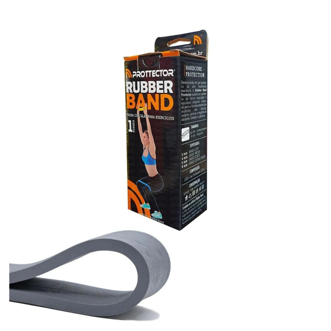 Rubber Band Prottector Cinza