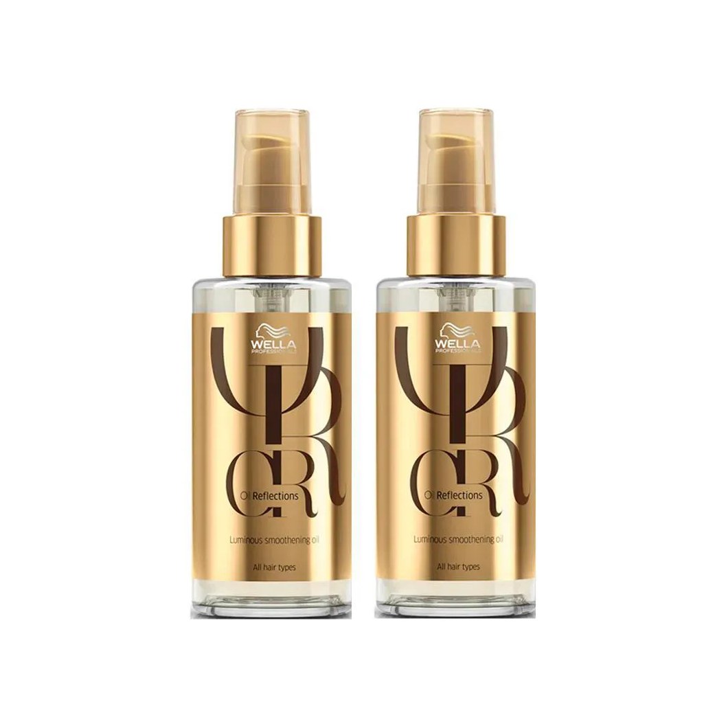 Kit Wella Professionals Oil Reflections Óleo Capilar 100ml – 2 unidades