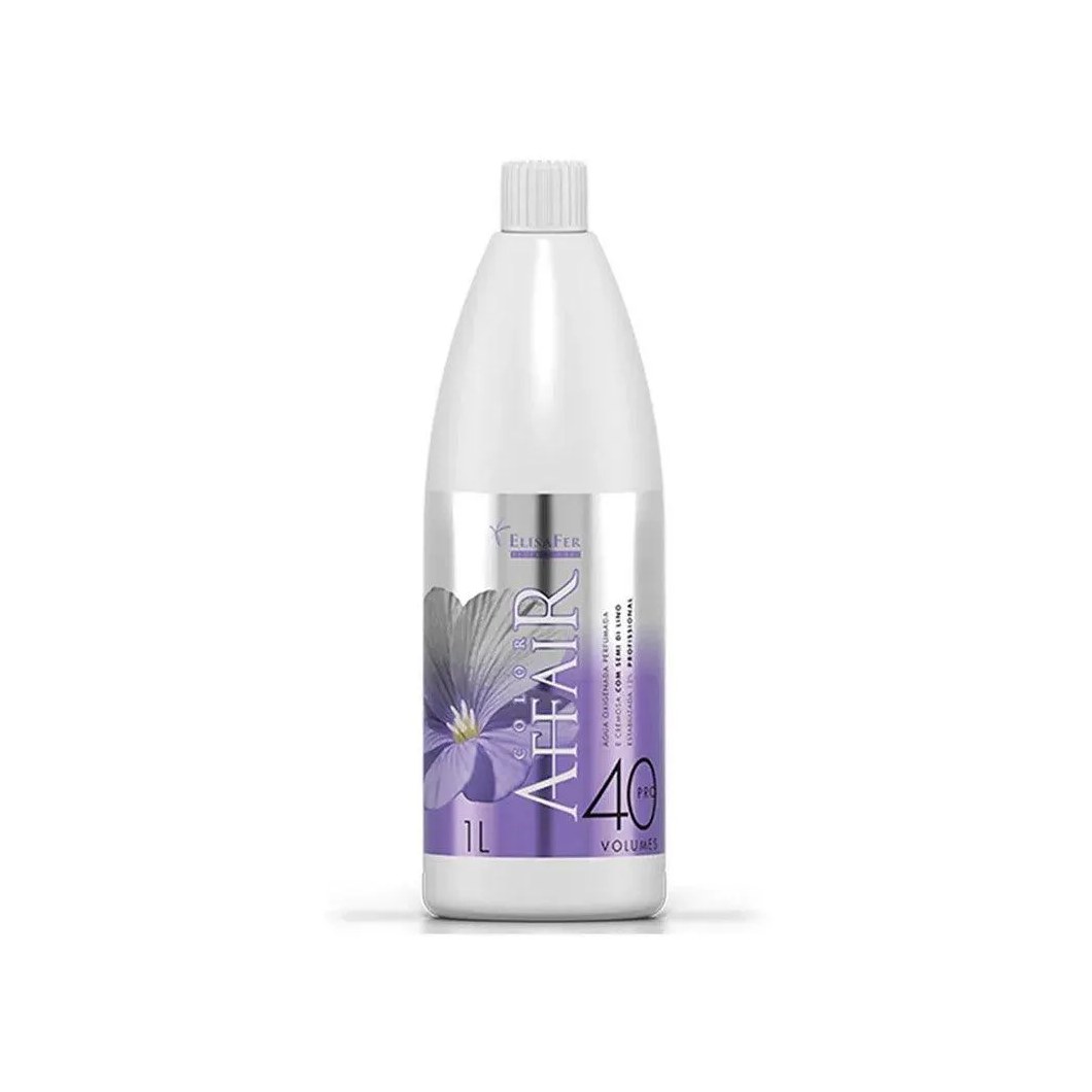 Água Oxigenada Elisafer Color Affair 40 Volumes 1000ml