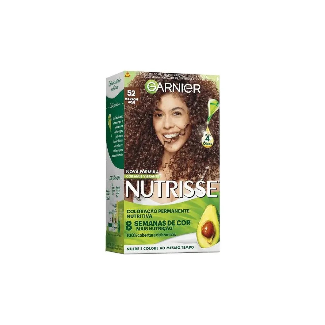 Tintura Nutrisse 52 Marrom Açaí