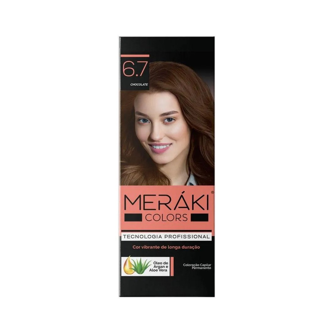 Kit Tintura Meráki Color Chocolate 6.7 125gr