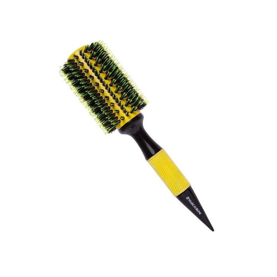 Escova de Cabelo Marco Boni Profissional Thermal Ceramic Yellow Basic 70mm