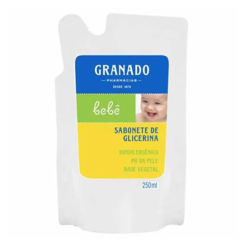 Refil Sabonete Líquido Glicerina 250 Ml - Granado'