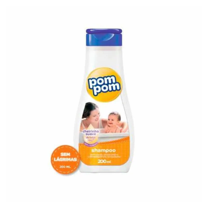 Shampoo Pom Pom Suave com 200ml